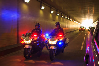 Picture of motorcycle cops