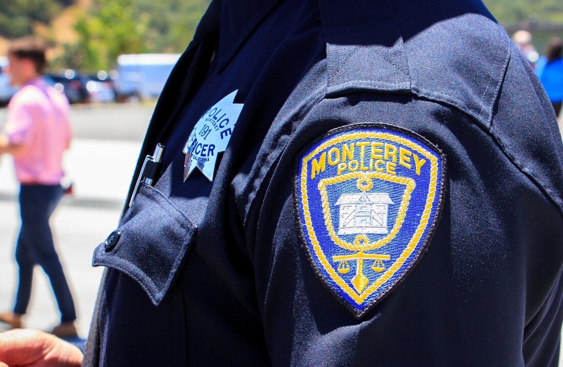 Picture of Monterey police uniform