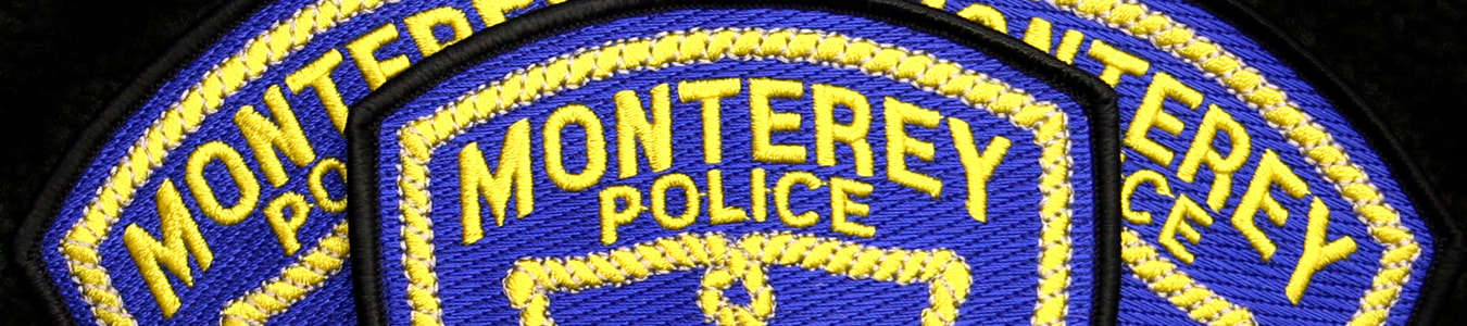 Picture of Monterey police patch